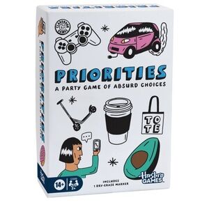Priorities Party Game Hilarious Game Of Absurd Choices - Sealed NEW
